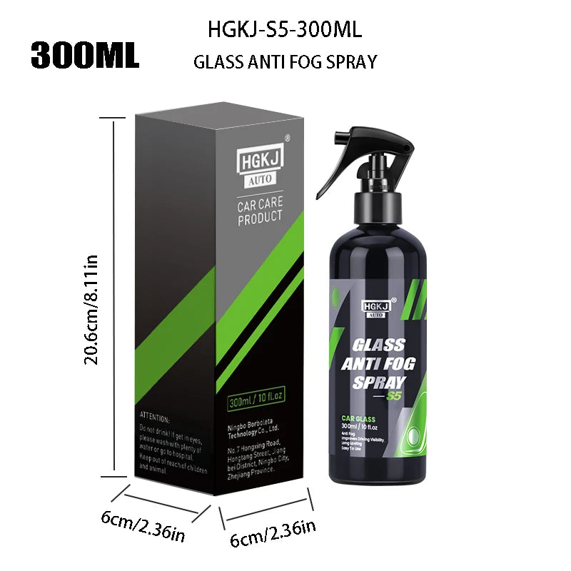 Anti-Beschlag Spray für klare Autoscheiben