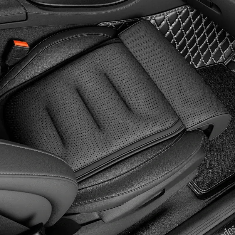 Memory Foam Sitzverlängerung mit Suede-Abdeckung – SwissGlanzGarage Autopflege Schweiz