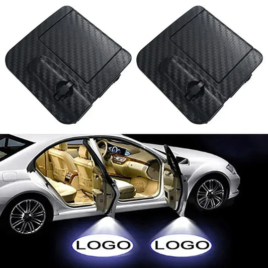 Auto-Tür Logo LED Begrüssungslicht Set – SwissGlanzGarage Autopflege Schweiz
