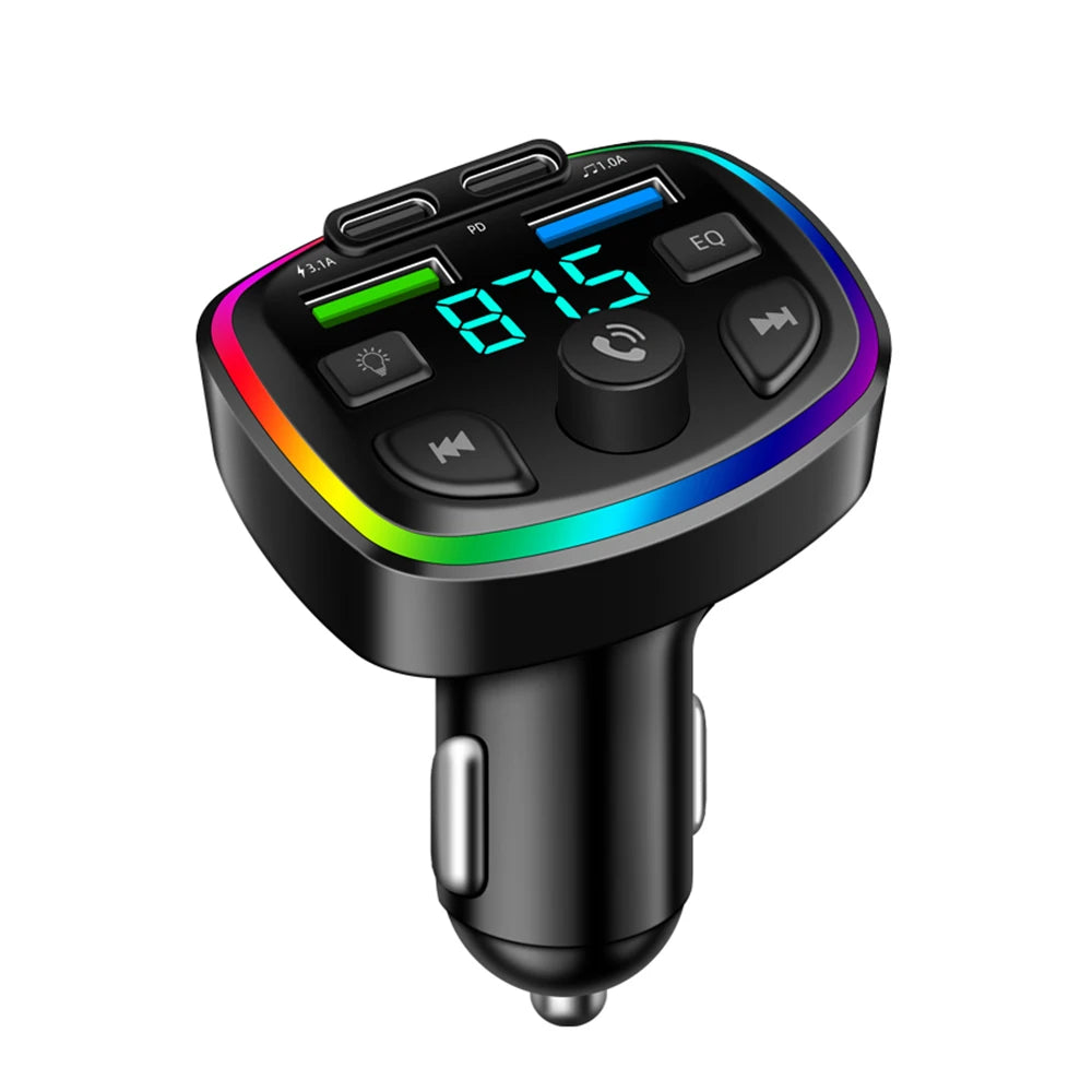 FM-Transmitter mit Dual USB 3.1A