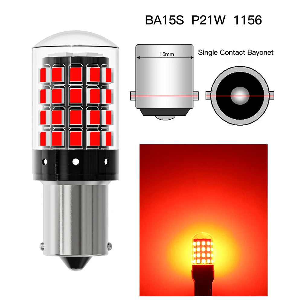 1156 BA15S P21W BAU15S PY21W 7443 W21/5W T20 7440 W21W