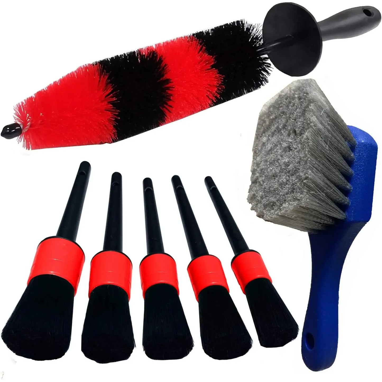 Felgenbürsten Set mit Detailbürsten