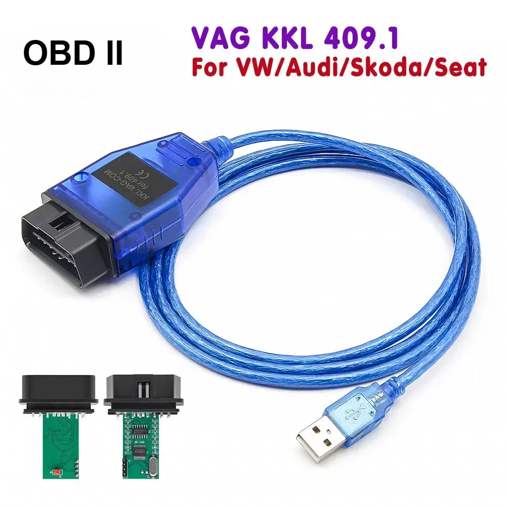VAG KKL 409.1 OBD2 Diagnosekabel – SwissGlanzGarage Autopflege Schweiz