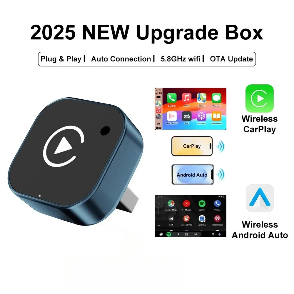 2-in-1 Kabellos CarPlay Adapter – SwissGlanzGarage Autopflege Schweiz