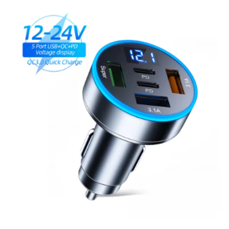 3-fach Zigarettenanzünder Splitter mit USB