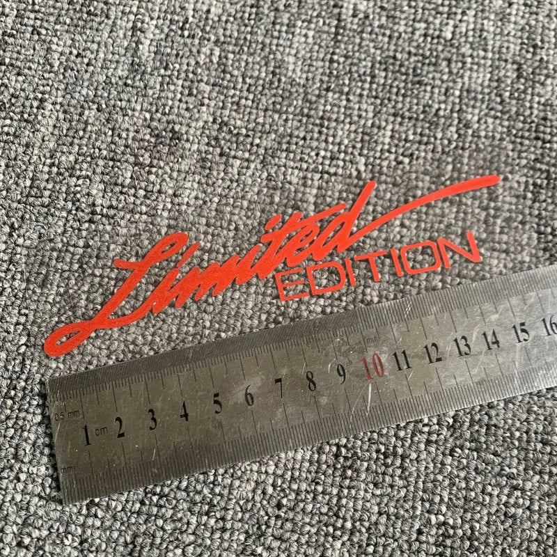 Limited Edition Auto-Aufkleber Set