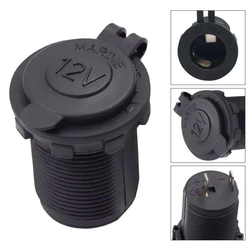 12V Wasserdichter Zigarettenanzünder Steckdose – SwissGlanzGarage Autopflege Schweiz