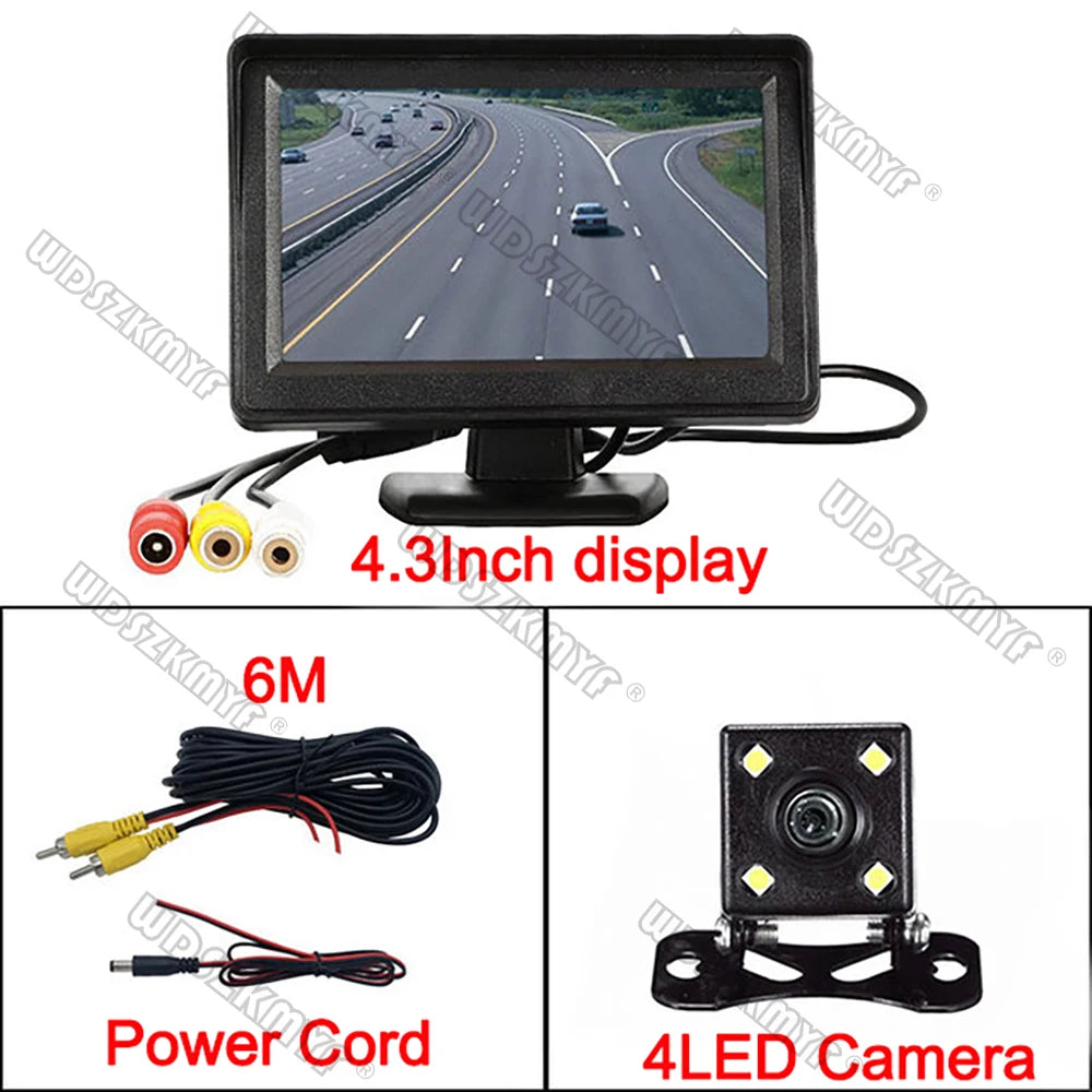 4.3 Zoll Rueckfahrkamera Monitor Display