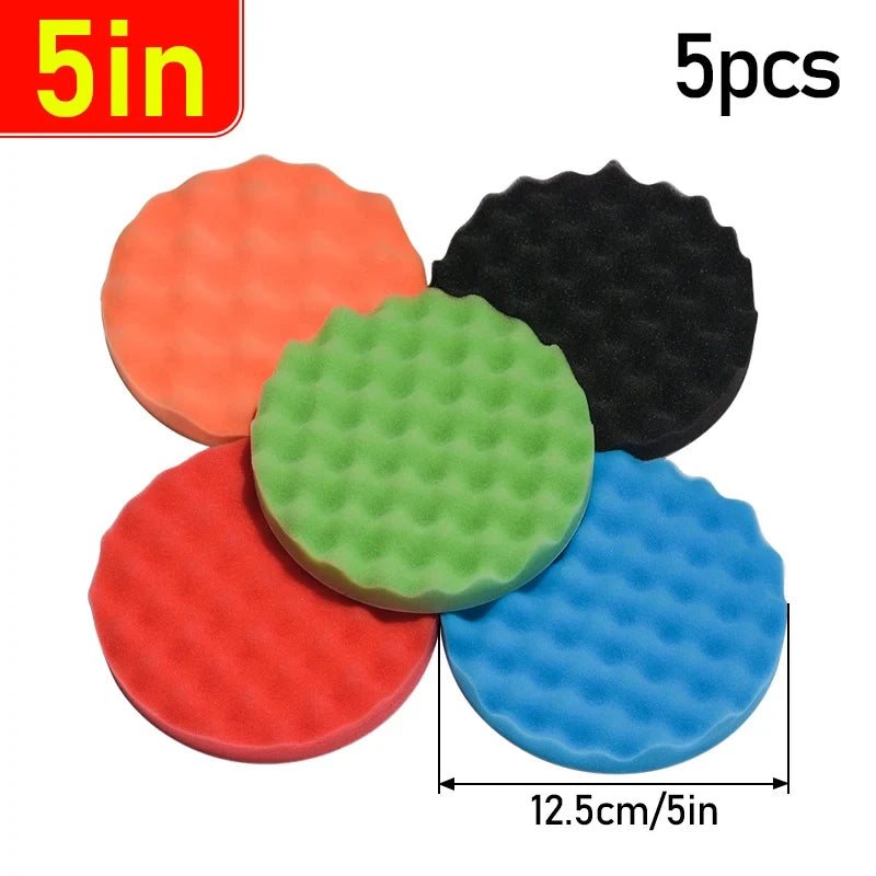 Polierscheiben Set 150/180mm 5 Stk