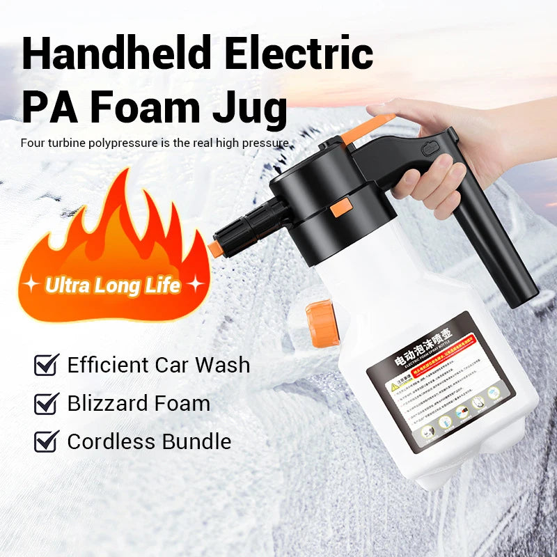LEIBOO 2L Starkes Elektro-Schaum-Sprayer für