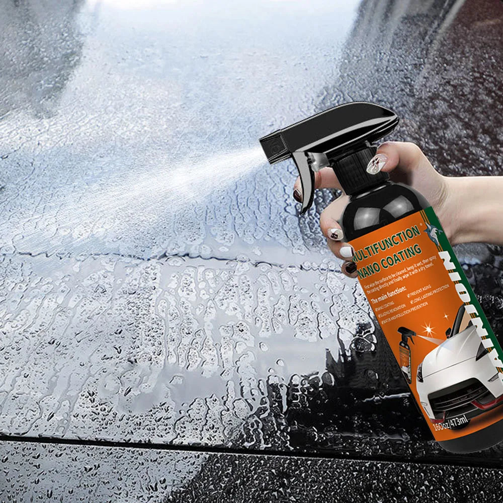 Auto Nano-Keramikbeschichtung Spray Superhydrophob Hochglanz Autolackpflege Politur Anti-Kratz Lackschutzbeschichtung