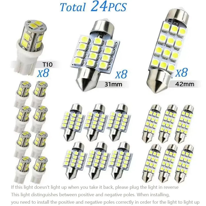 Universal Auto LED-Innenbeleuchtung Set – SwissGlanzGarage Ansicht 4