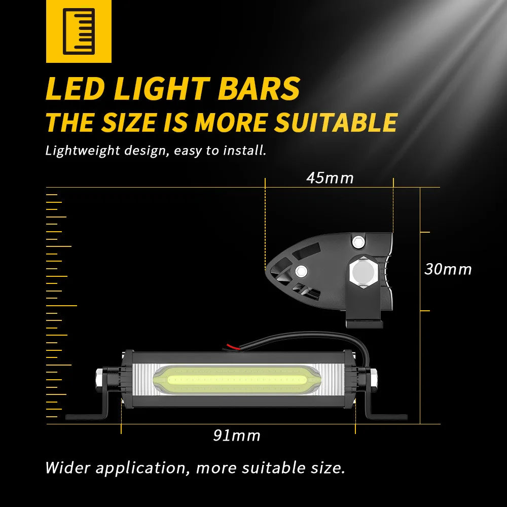 COB Auto LED Arbeitslicht Set – SwissGlanzGarage Ansicht 4