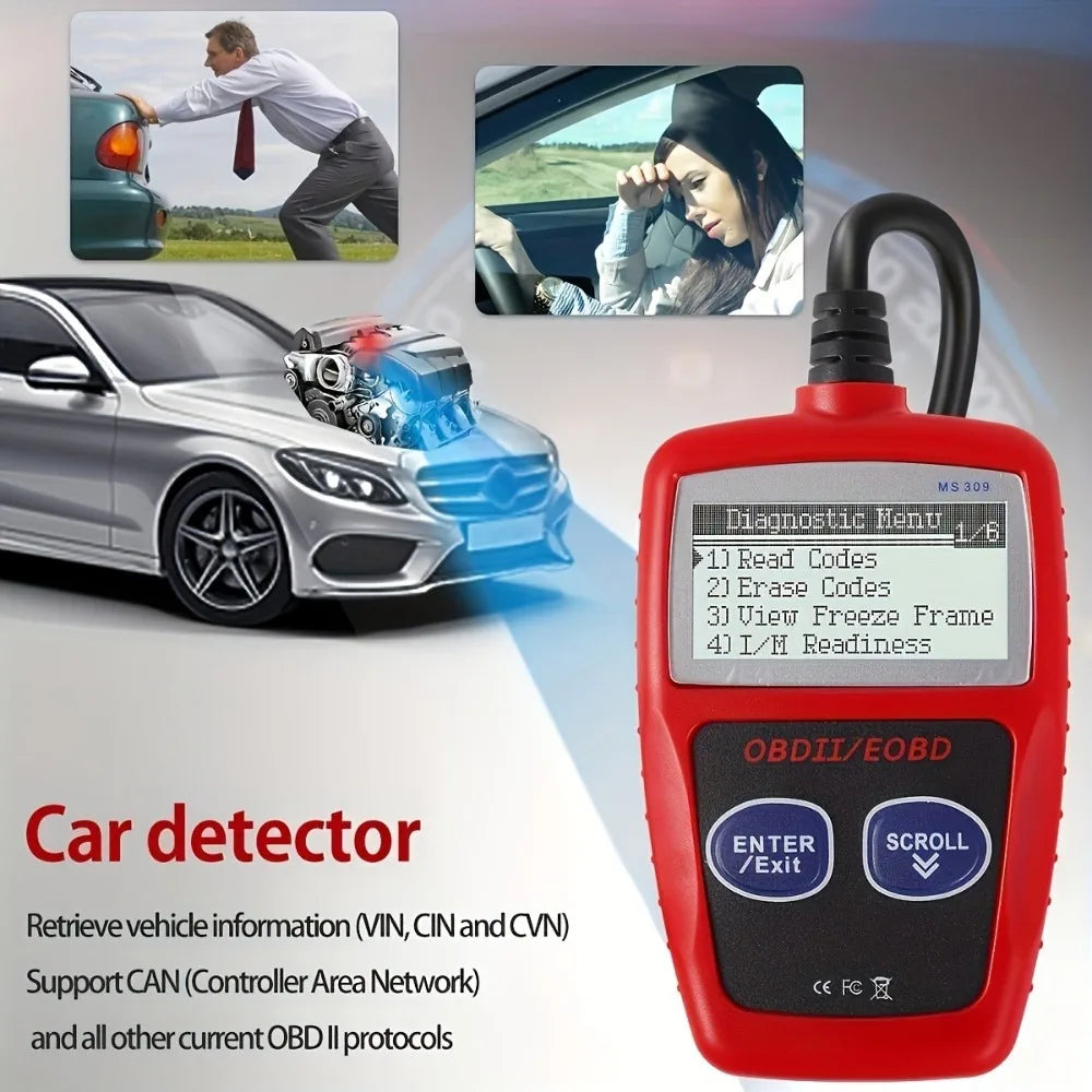 OBD2-Diagnosegerät für Fahrzeugfehlercodes – SwissGlanzGarage Ansicht 2