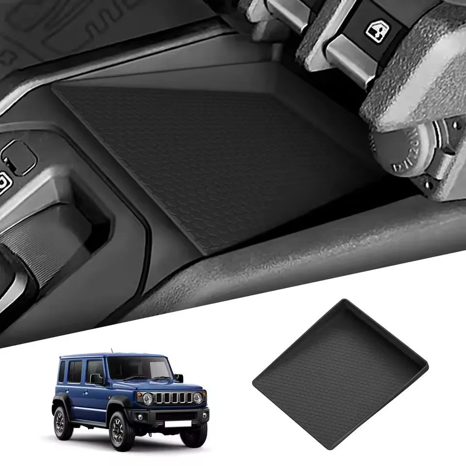 Schwarz für Suzuki Jimny Mittelkonsole Aufbewahrungsbox Zentrale 