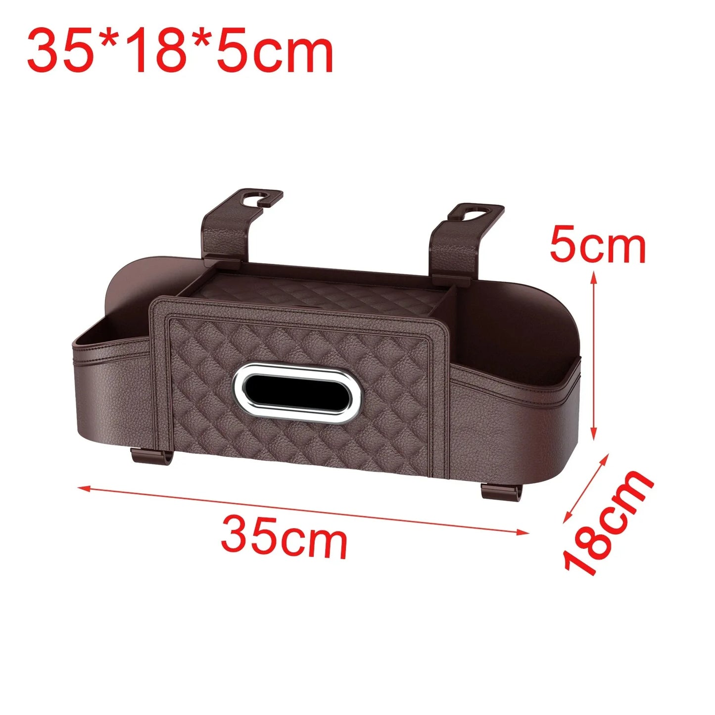 Auto Rücksitz Organizer Lagerung Box mit Haken Auto Innen Dekoration