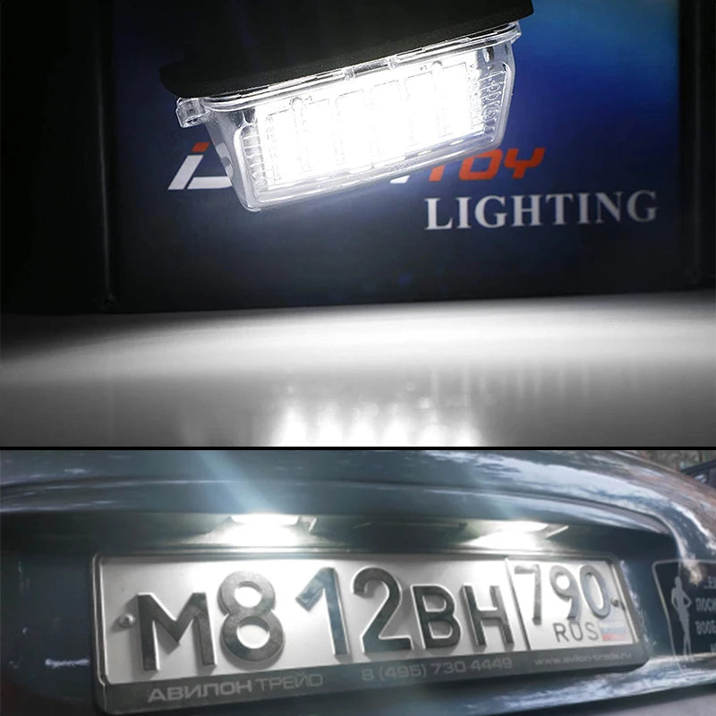 Canbus LED Kennzeichenbeleuchtung für Peugeot – SwissGlanzGarage Ansicht 6