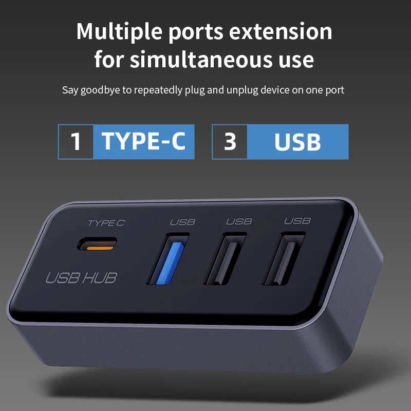 4-in-1 USB Hub für Tesla Model 3/Y – SwissGlanzGarage Ansicht 5