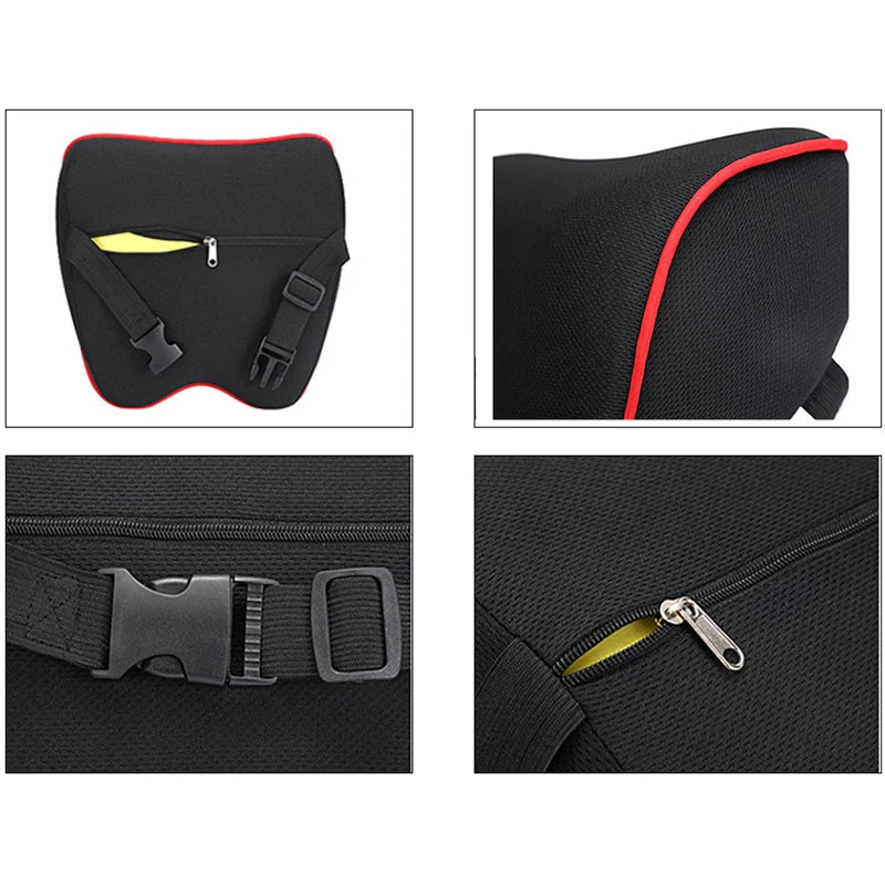 Ergonomisches Lordosen- & Nackenkissen Set – SwissGlanzGarage Ansicht 2