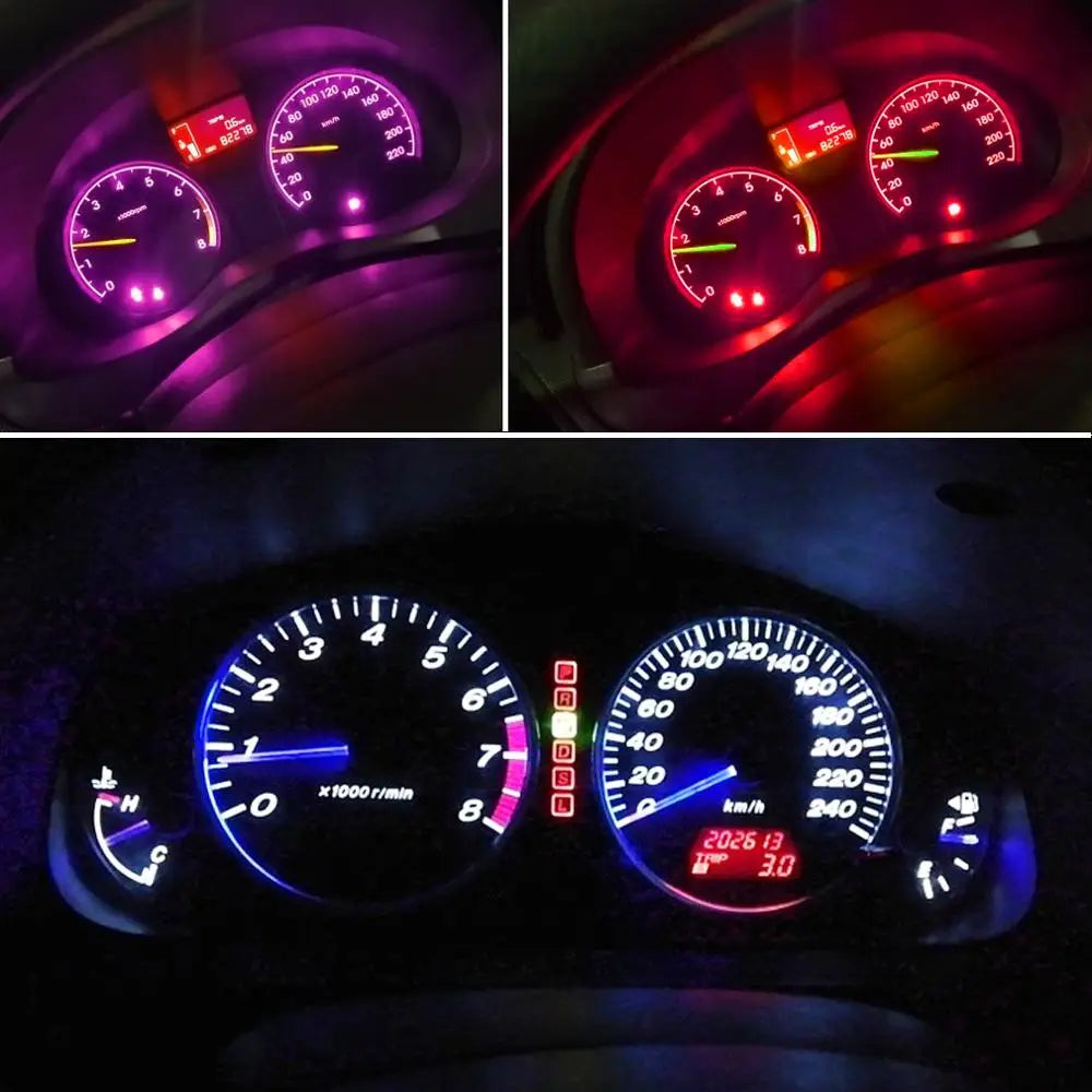 T3 T4.2 T4.7 LED Birne Canbus Auto-Innenraumbeleuchtung – SwissGlanzGarage Ansicht 6