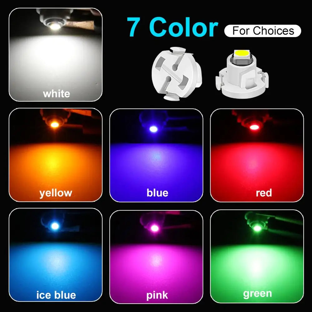 T3 T4.2 T4.7 LED Birne Canbus Auto-Innenraumbeleuchtung – SwissGlanzGarage Ansicht 5