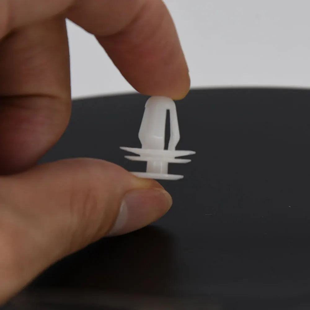 8mm Kunststoff-Rivetschnellverbinder Weiss – SwissGlanzGarage Ansicht 3