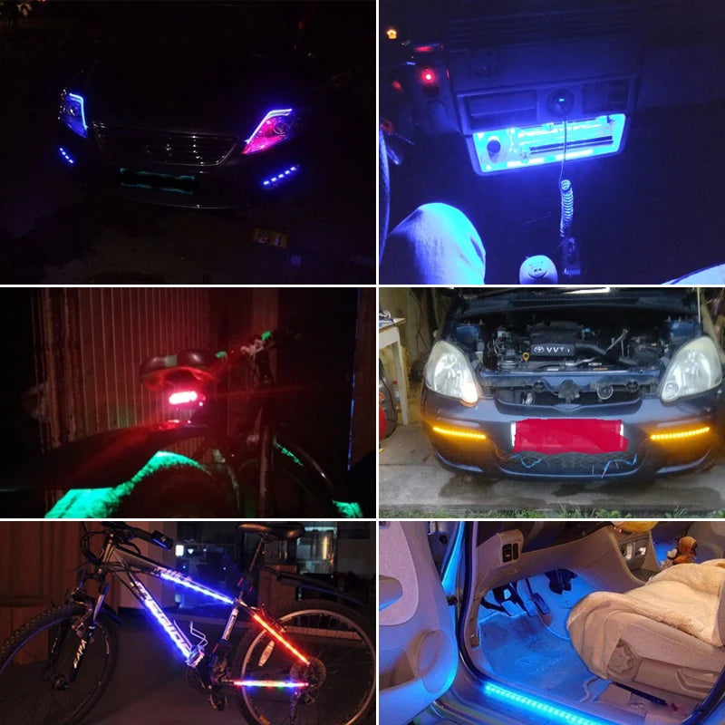 30CM LED Streifen Licht für Innenraum – SwissGlanzGarage Ansicht 5