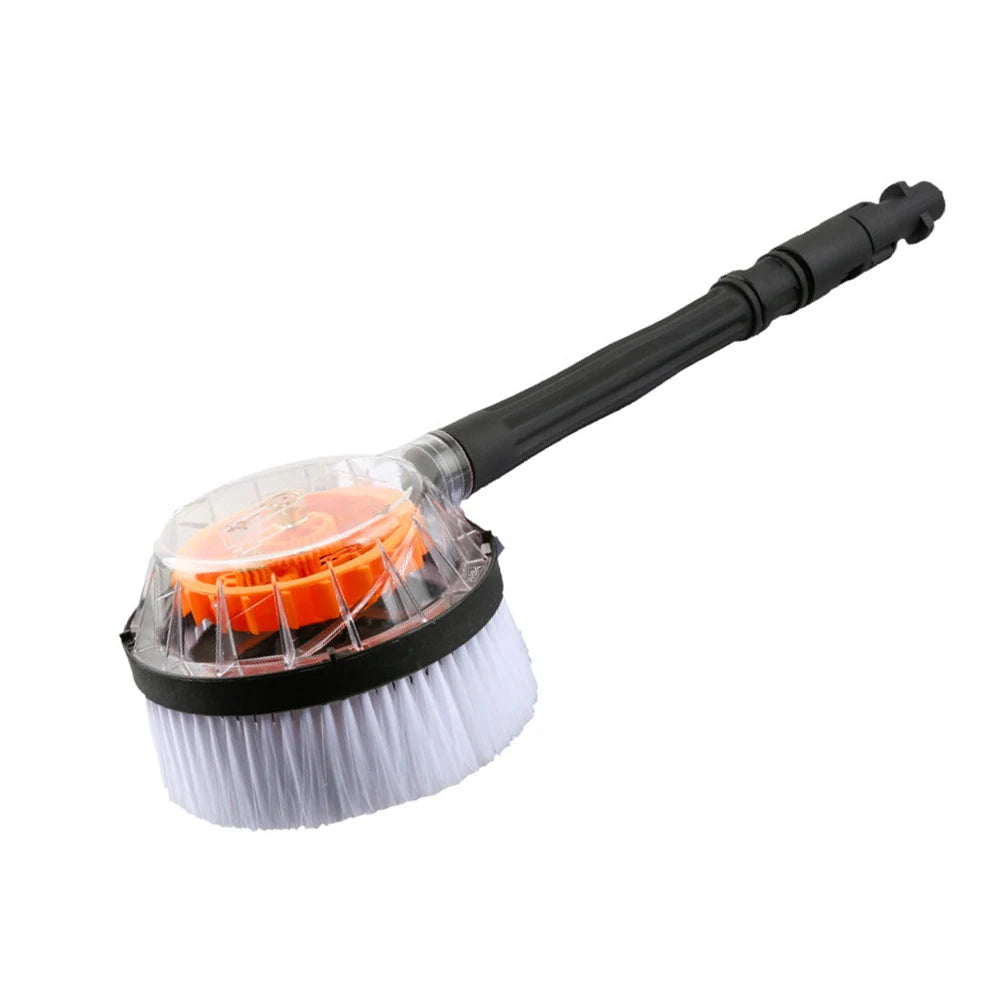 HIgh Pressure Washer Brush Rotatable Brush For Parkside Karcher Lavor Car Washer Wheel Window Cleaning Car Wash Shop Acc