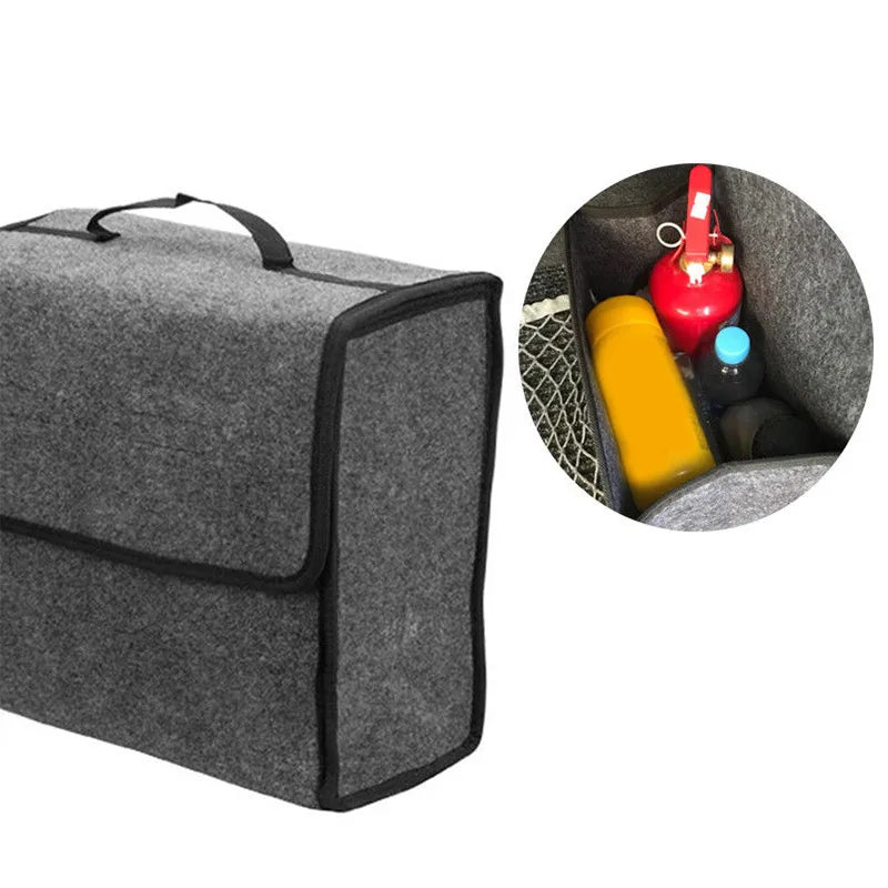Kofferraum organisatoren tragbare faltbare Wollfilz Auto Aufbewahrung organisator Auto Aufbewahrung sbox Verstauen Au...