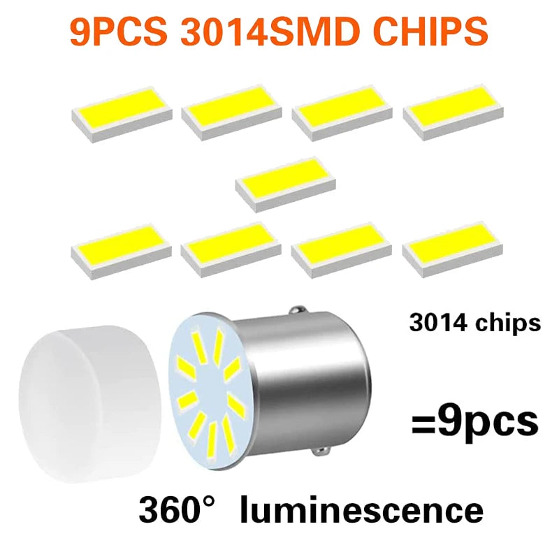 P21/5W Ba15S 1156 LED Blinker 12V 700 – SwissGlanzGarage Ansicht 4