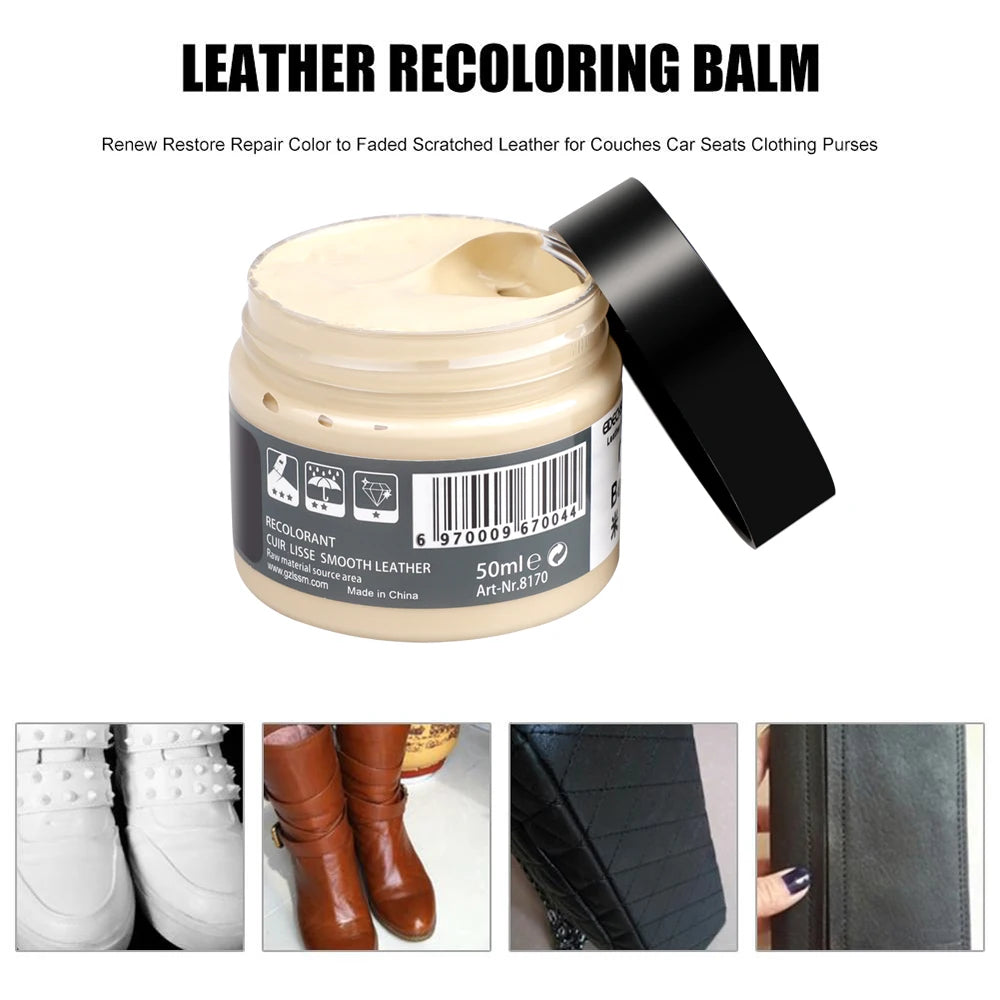 Leder Reparatur Paste für Kratzer & Risse 50ml – SwissGlanzGarage Ansicht 2