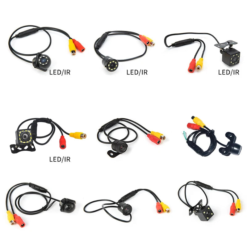 Baby-Auto-Spiegel verstellbar 8-LED – SwissGlanzGarage Ansicht 5