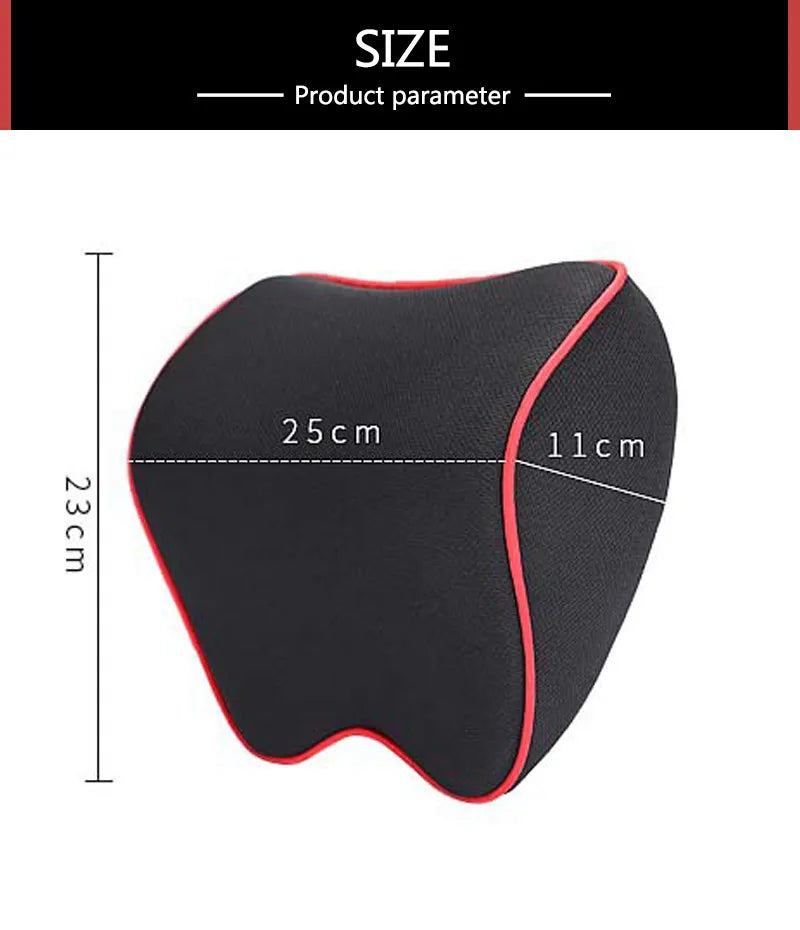 Ergonomisches Lordosen- & Nackenkissen Set – SwissGlanzGarage Ansicht 3