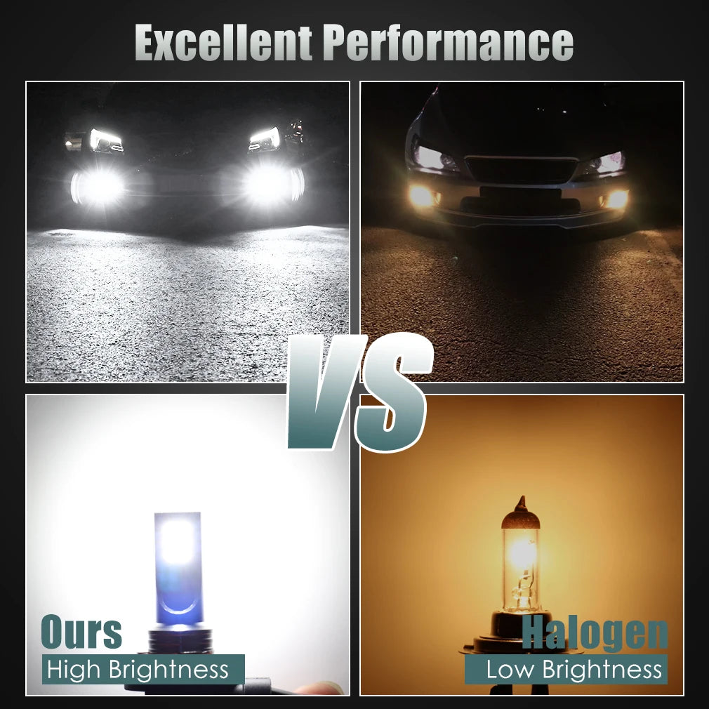 H8 H11 H16 LED Lampe Set Super Hell – SwissGlanzGarage Ansicht 5