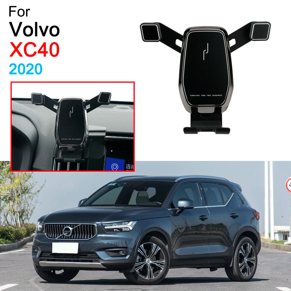 Air Vent Mount Clip Clamp Autotelefonhalter für Volvo XC40 Zubehö