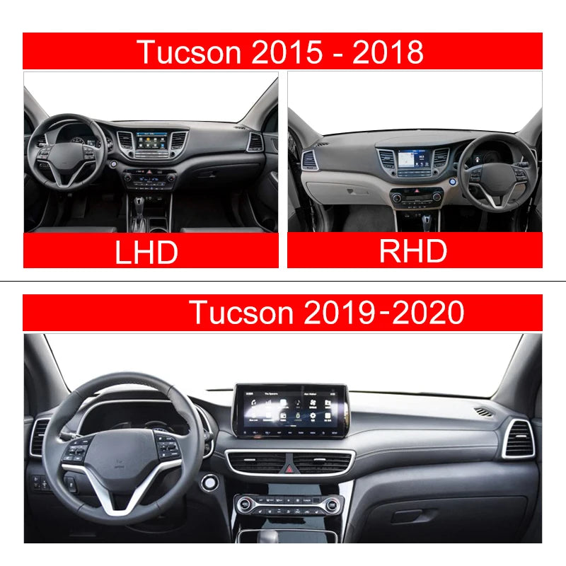 Armaturenbrett Avoid Beleuchtung Pad für Hyundai Tucson – SwissGlanzGarage Ansicht 5