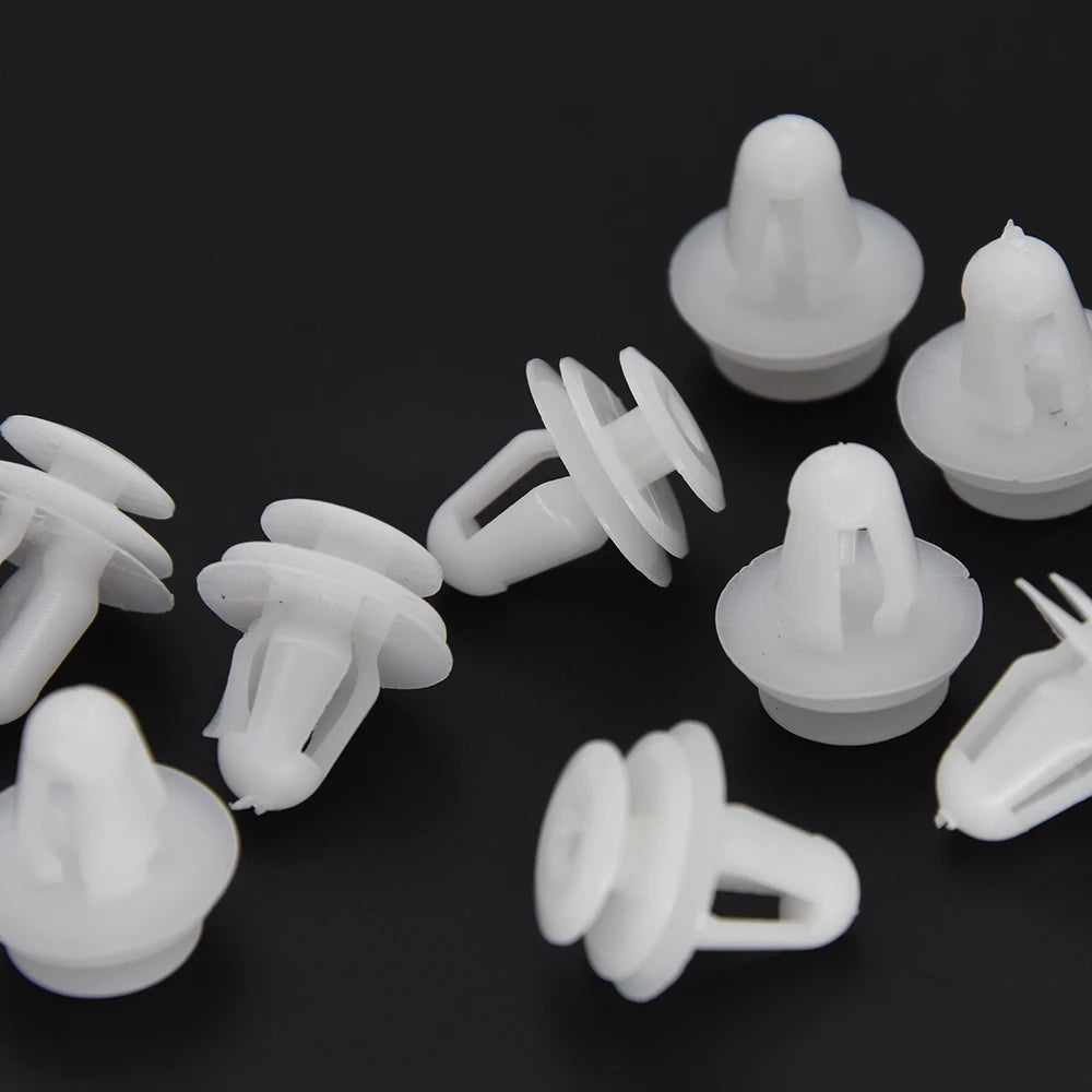 8mm Kunststoff-Rivetschnellverbinder Weiss – SwissGlanzGarage Ansicht 2