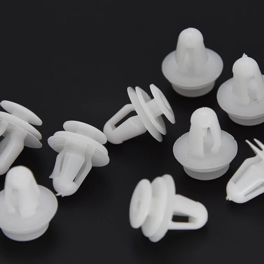 8mm Kunststoff-Rivetschnellverbinder Weiss – SwissGlanzGarage Ansicht 2