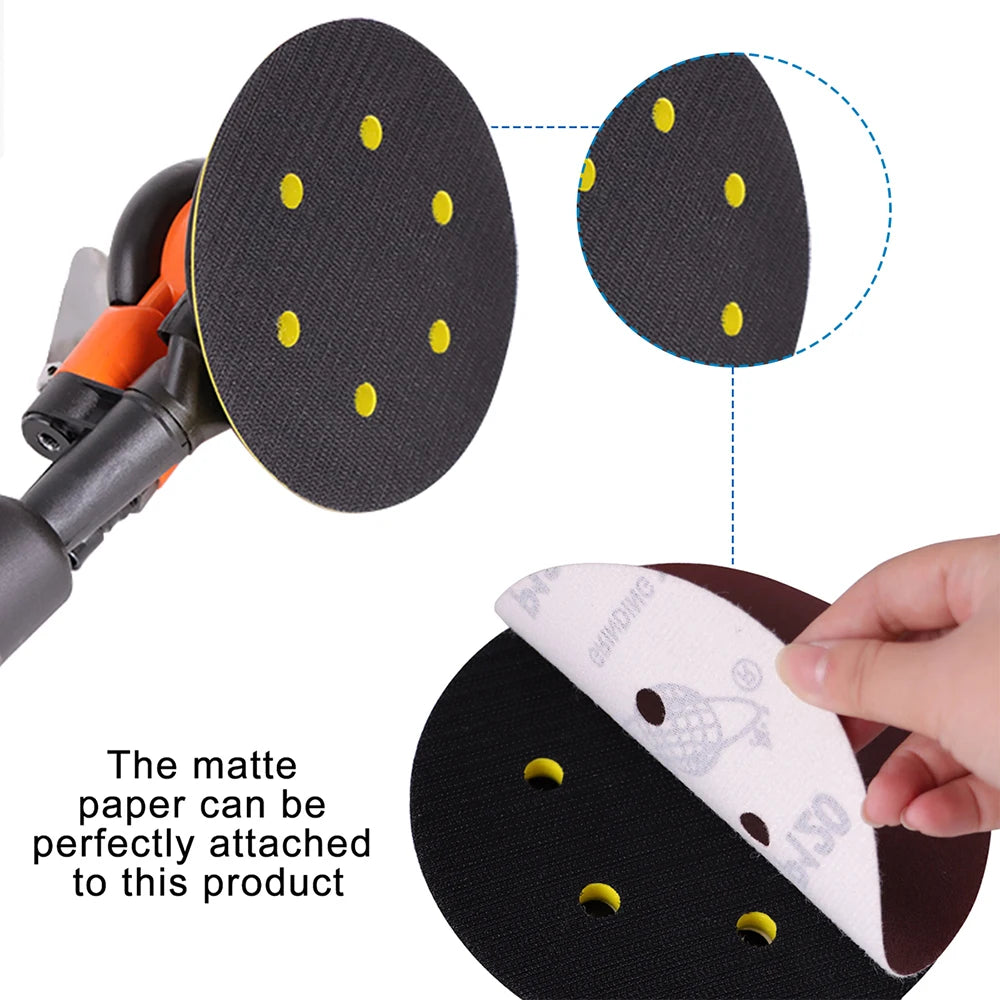 WENXING Mini Druckluft-Exzenterschleifer Pneumatik-Set für Autoaufbereitung