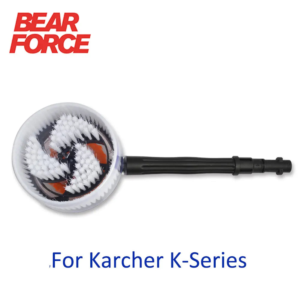 Rotary Round Brush Water Cleaning Washing Brush Rigid for Karcher K K3 K4 K5 K6 K7 High Pressure Washer Car Washing