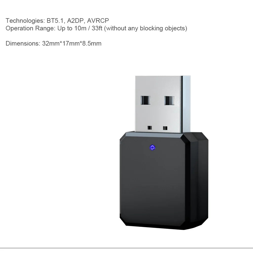 Bluetooth 5.1 Audio Empfänger – SwissGlanzGarage Ansicht 2