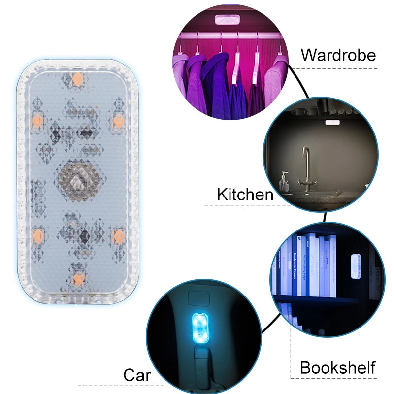 LED Touch Beleuchtung Mini Kabellose Innenraum-Beleuchtung – SwissGlanzGarage Ansicht 5