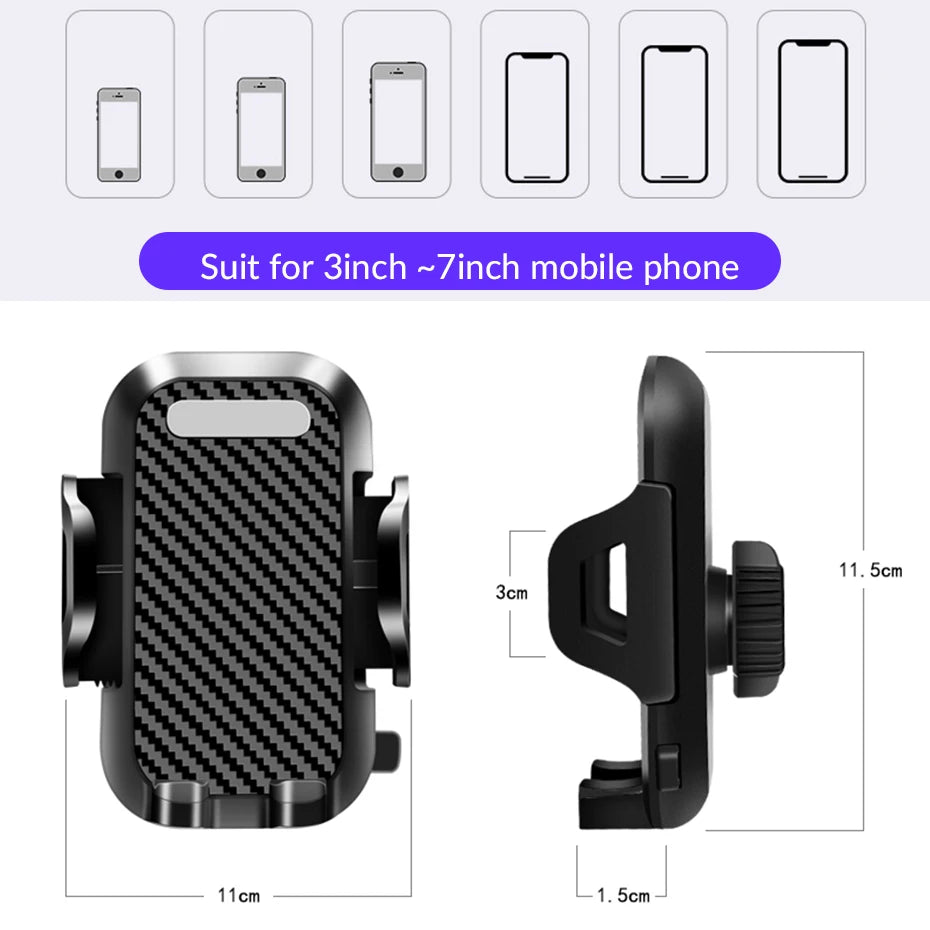 Auto Telefon Halter Saug 360 Grad Rotation Windschutzscheibe Sucker Für Mobile Handy Universal in Auto Ständer Halter...