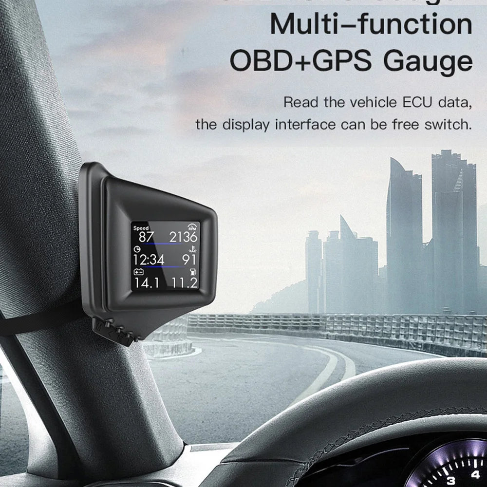 HUD OBD2+GPS Bordcomputer – SwissGlanzGarage Ansicht 3