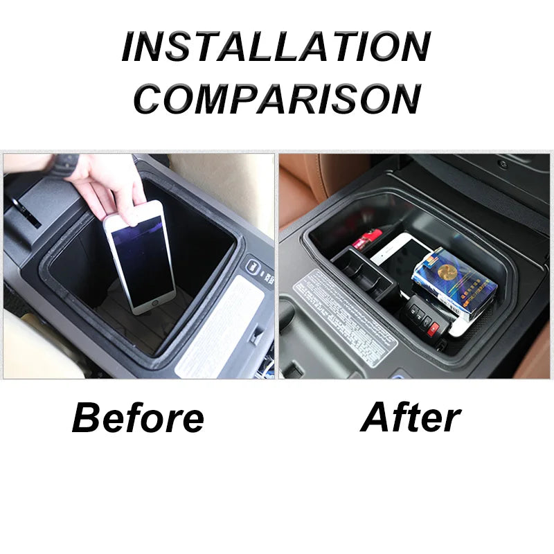 Auto Armlehne Lagerung Box Center Konsole Organizer Für Toyota Land