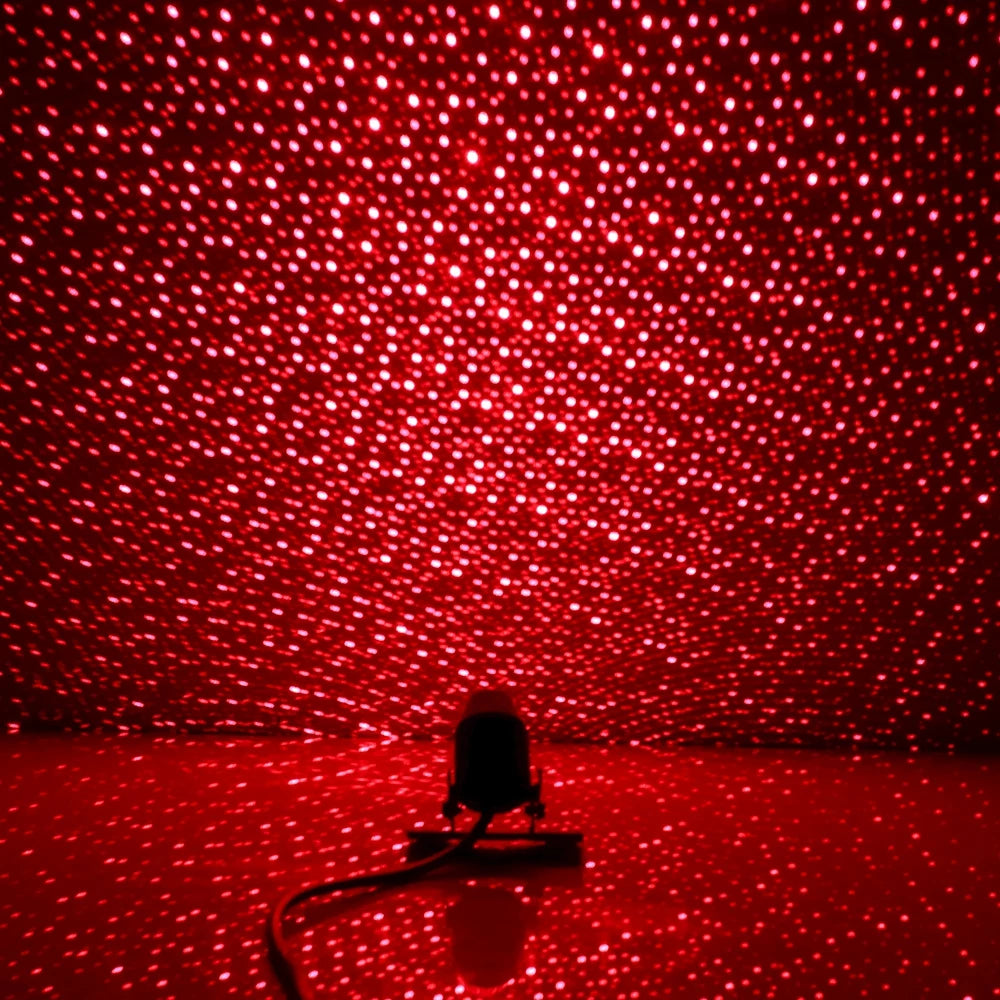 Rote Sternen himmel Decke für Auto USB-Licht LED-Streifen dekorative