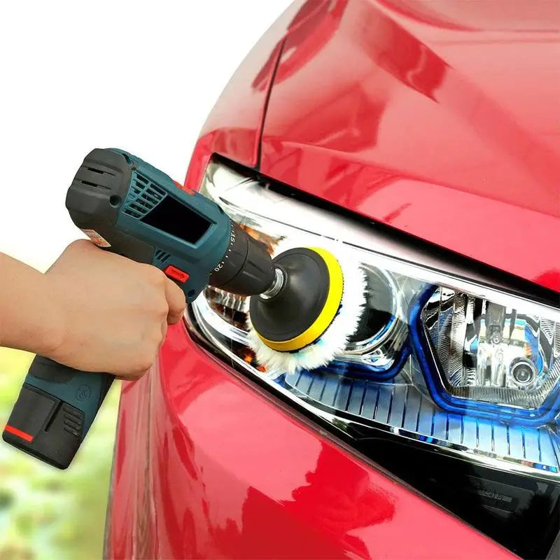 Universal Auto Polish Pad 3/4 zoll Für M10/M14 Weiche Wolle Maschine Polierer Wa