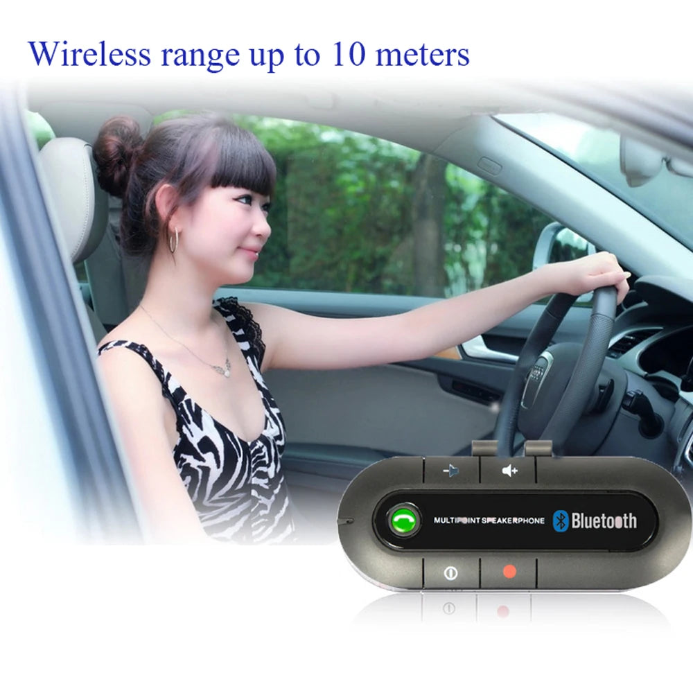 Kabelloses Auto Bluetooth Kit für Sonnenblende – SwissGlanzGarage Ansicht 4