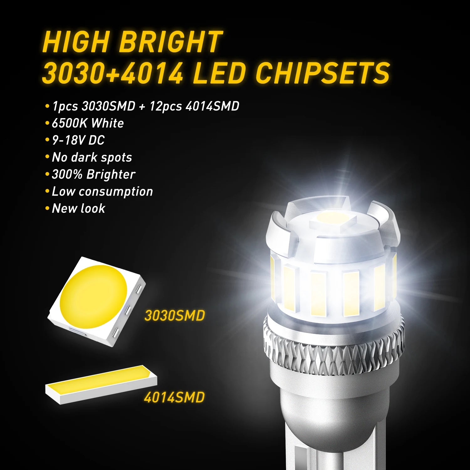 T10 W5W LED Birnen Rot & Gelb – SwissGlanzGarage Ansicht 4