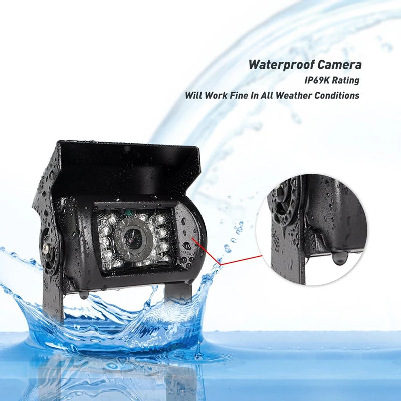 Rückfahrkamera 4 Pin AV Anschluss wasserdicht – SwissGlanzGarage Ansicht 3